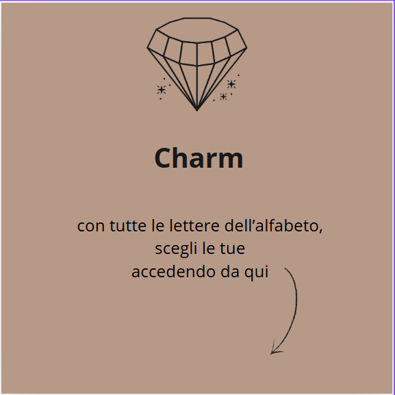 Charm con tutte le Lettere dell'alfabeto componi il tuo bracciale o la tua collana