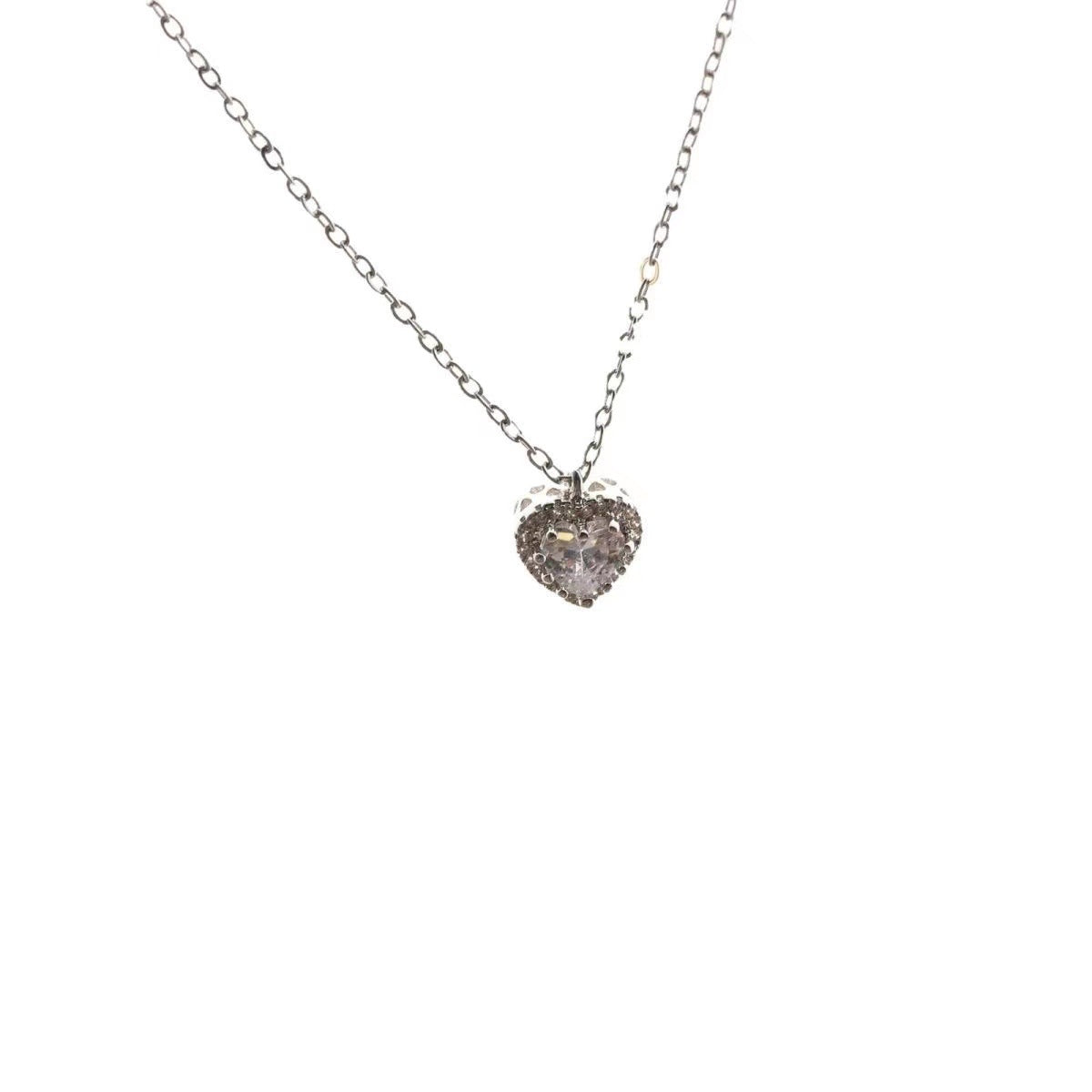 Zircon Heart Necklace