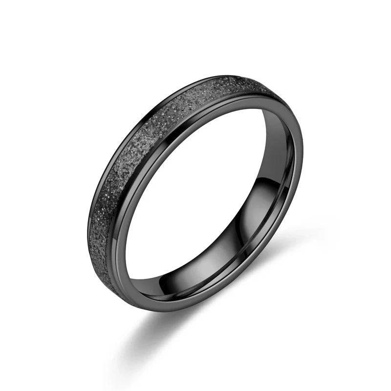 Anello U-shape in Acciaio Inossidabile Black